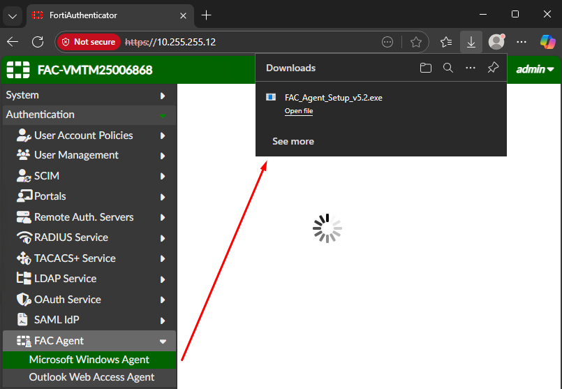 Download FortiAuthenticator Microsoft Windows Agent