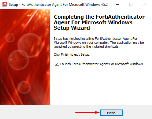 FortiAuthenticator Windows Agent Install - Step 7