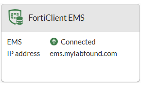 Connecting FortiGate with EMS and Syncing tags