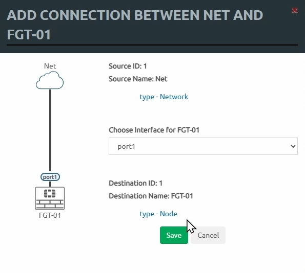 Connecting FortiGate to the network