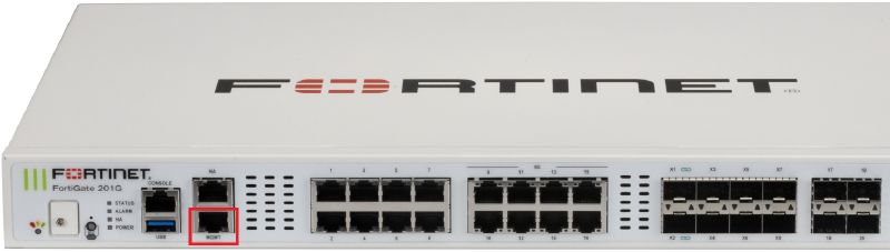 FortiGate 200G MGMT