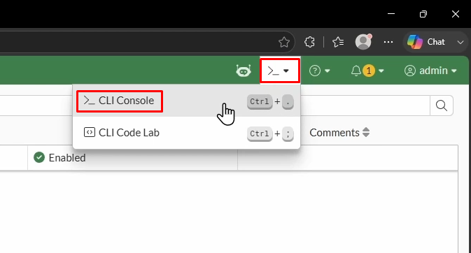 FortiGate new CLI Console