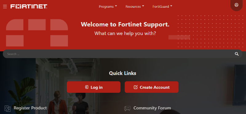 Download FortiGate VM OVF image